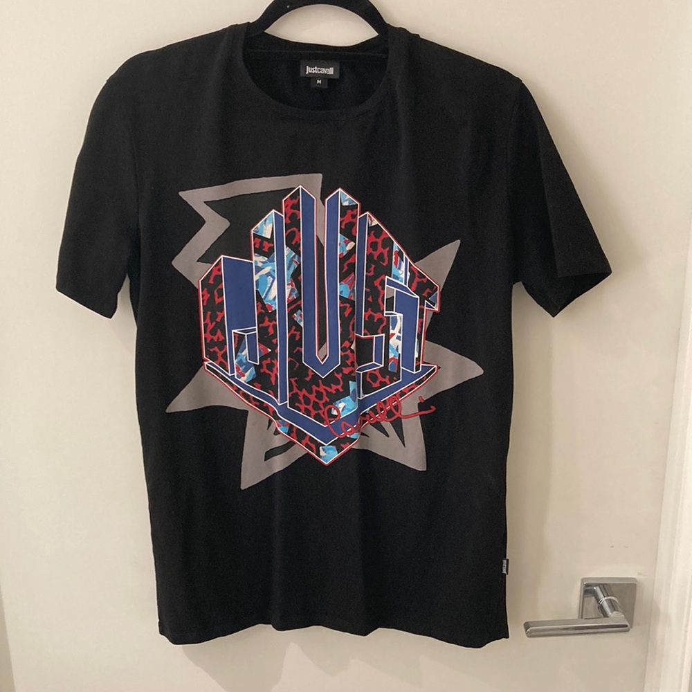 Just Cavalli Black T-Shirt